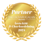 <p>Partneremblem Dagligvarugalan Årets Kött & Charkuteriavdelning 2024</p>
